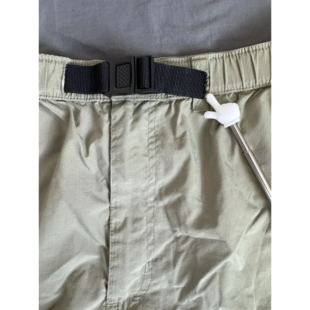 Polo Sport Ralph Lauren Cargo Shorts Men's Large‎ Light Green Belted 7